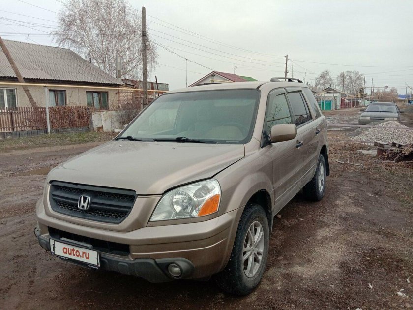 Хонда пилот 2003 года отзывы