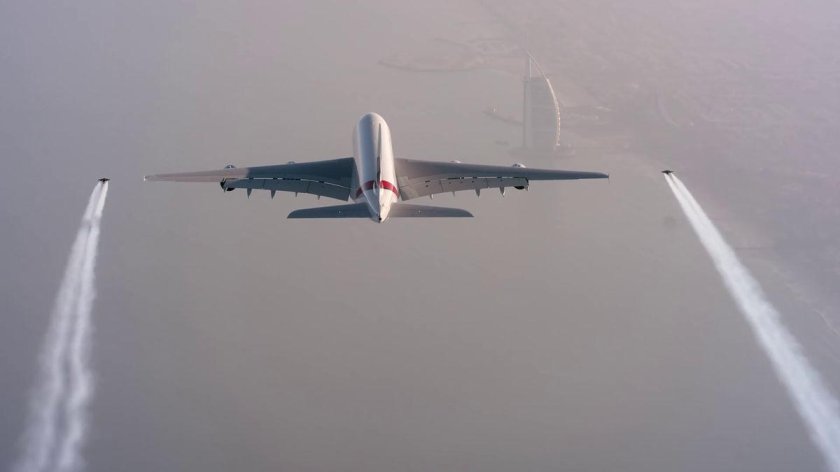 Взлет самолета