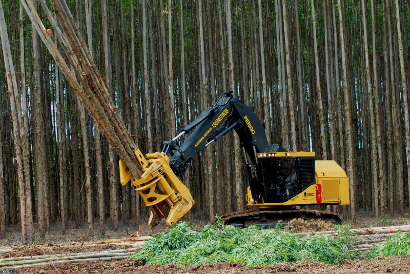 Валочно-пакетирующая машина John Deere