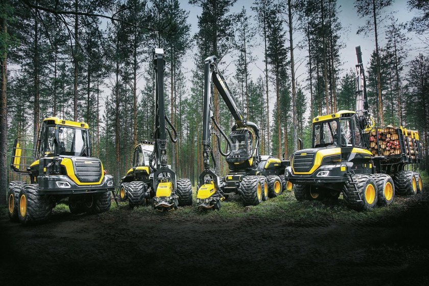 Трелевочный трактор Ponsse