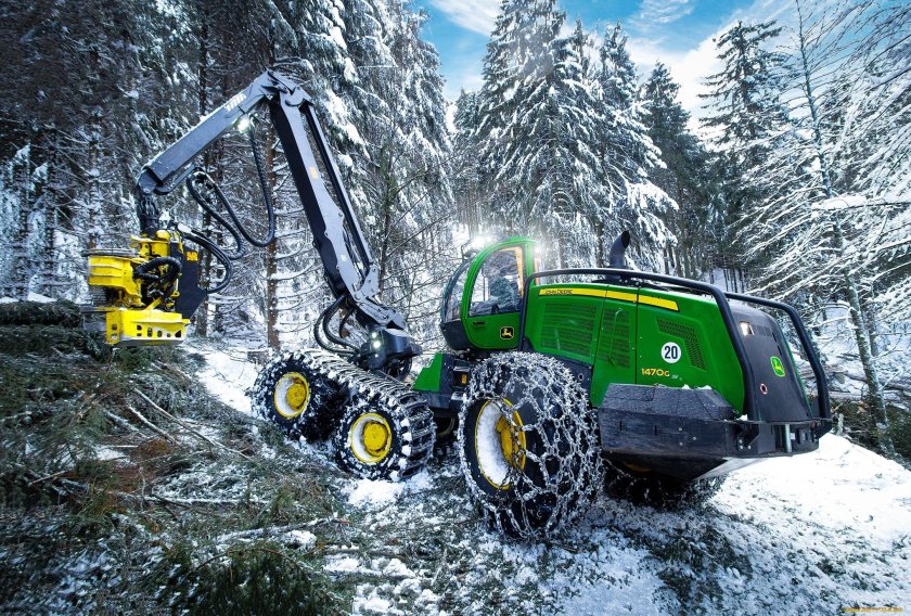 Форвардер John Deere