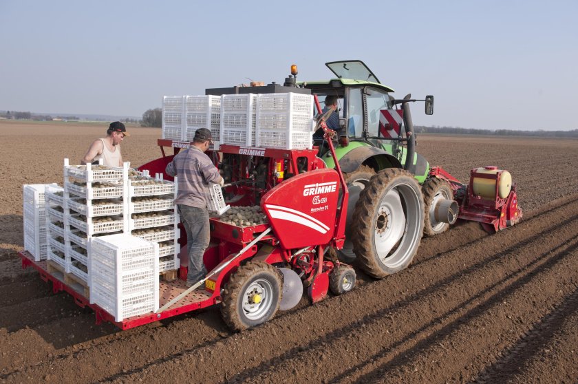 Картофелесажалка Grimme gl 430