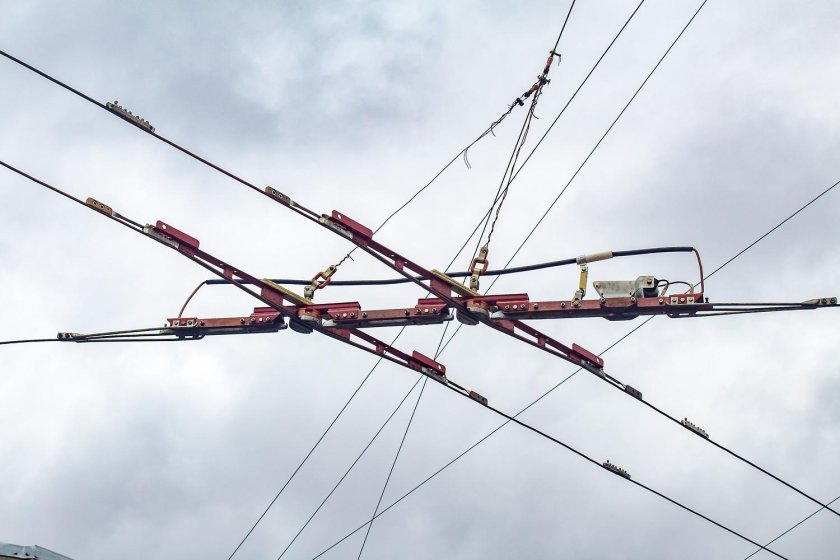 Троллейбусная контактная сеть