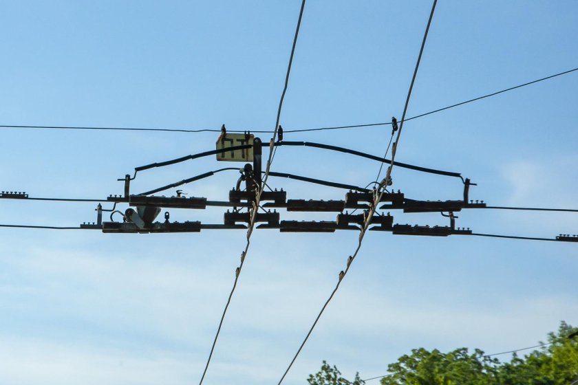 Троллейбусная контактная сеть