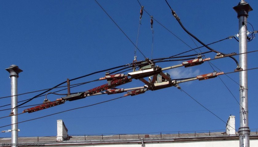 Опора контактной сети ТП-700 троллейбусные