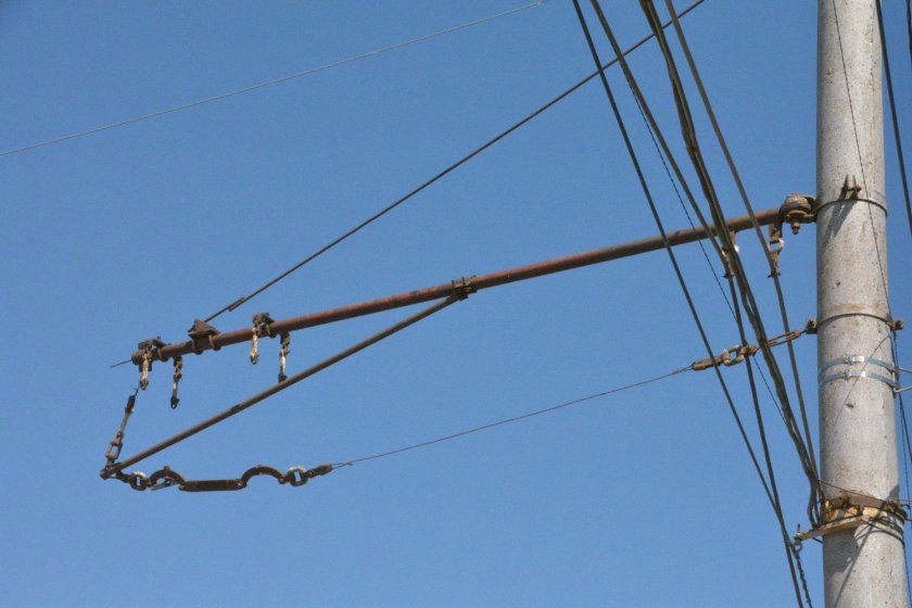 Опора контактной сети ТП-700 троллейбусные