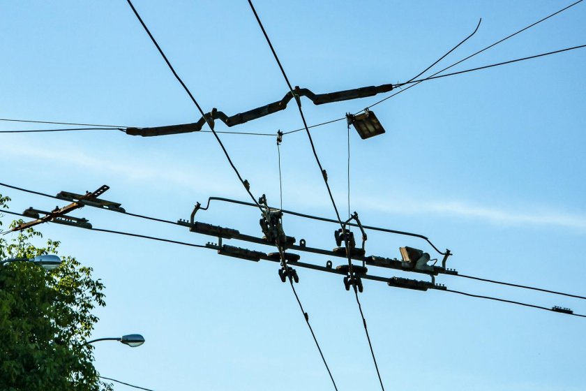 Троллейбусная контактная сеть