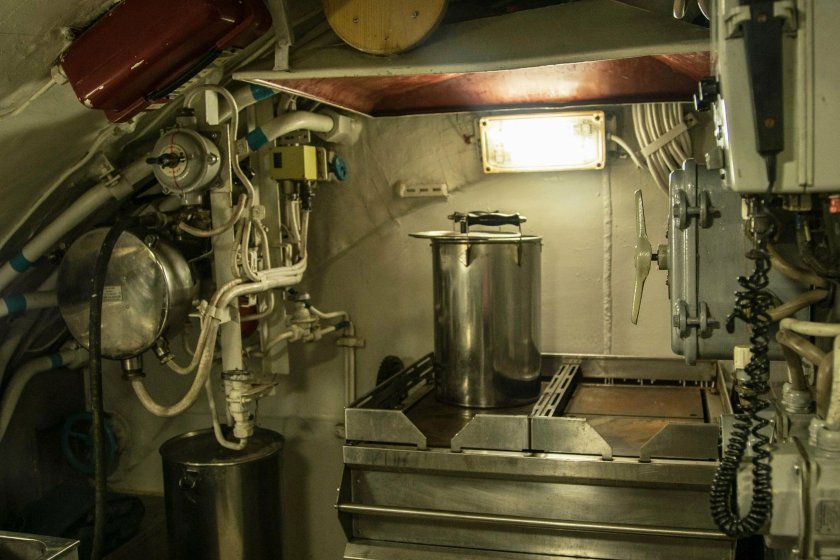 Камбуз на подводной лодке Борей