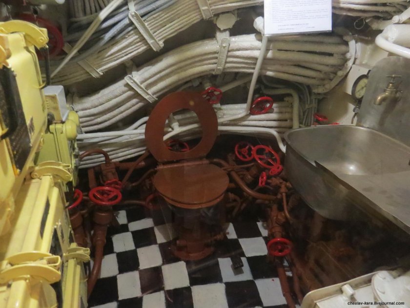 Гальюн на подводной лодке