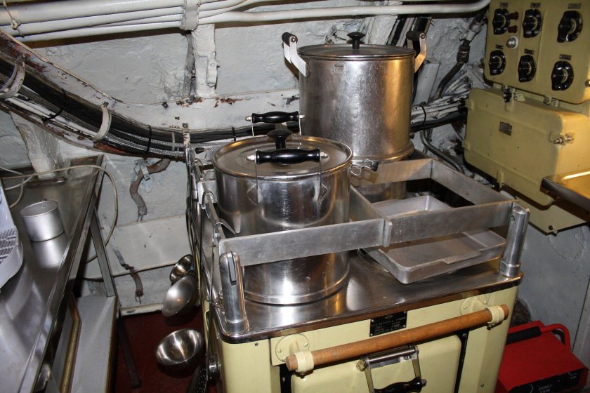 Камбуз на ракетном катере