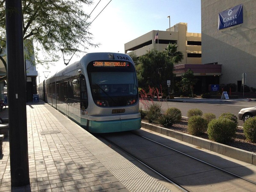 Финикс город скоростной трамвай