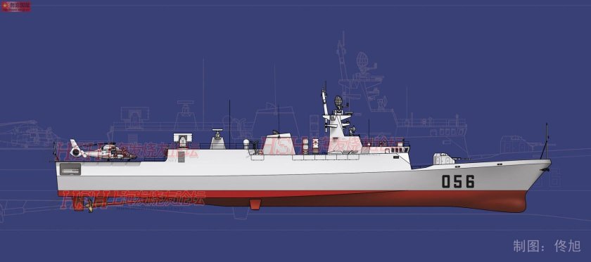 Корветы типа 056 Китай