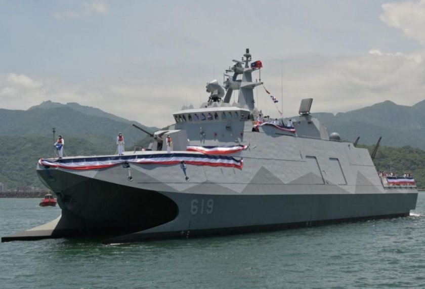 Новый Корвет ВМС Тайваня