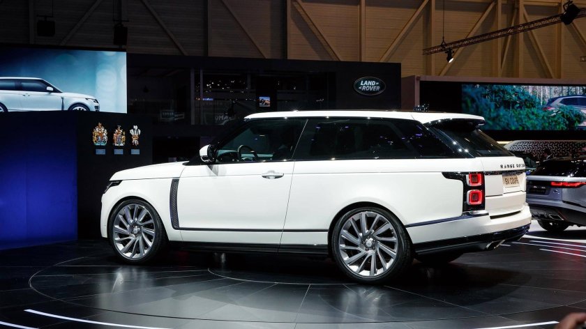 Range Rover SV Coupe салон