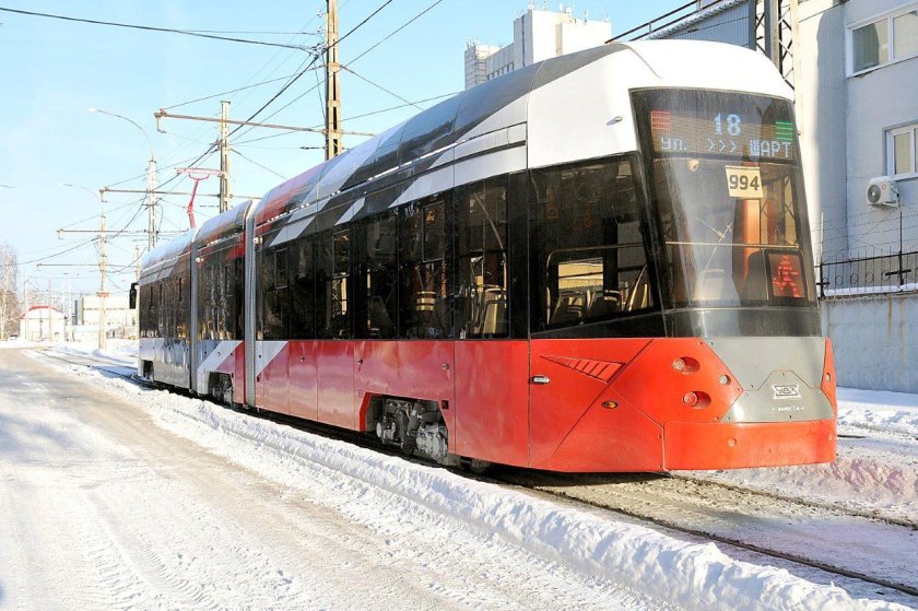 71-418 Трамвай Уралтрансмаш