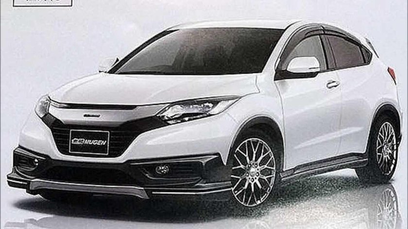 Honda Vezel в обвесе