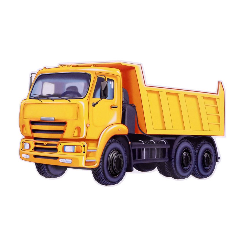 Печать с самосвалом