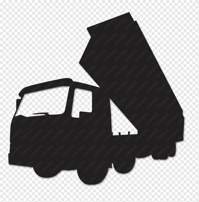 Самосвал силуэт