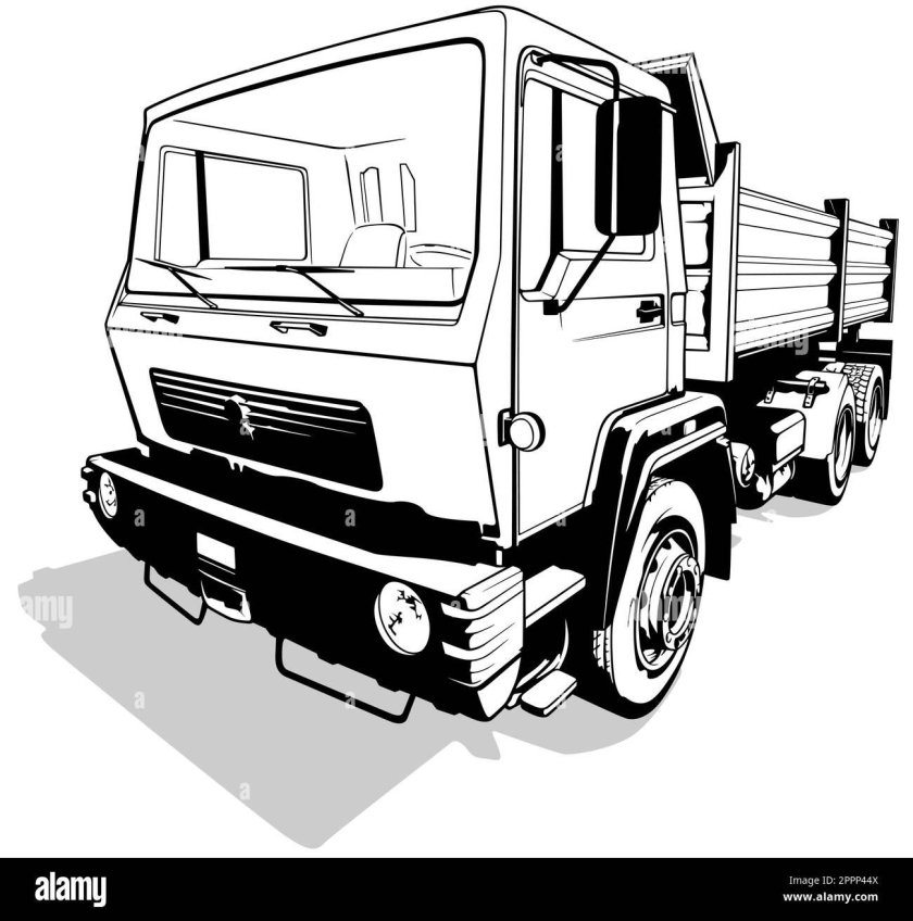 Самосвал вектор