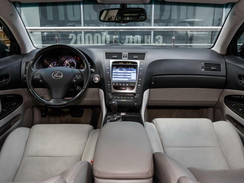 Лексус gs300 2008 салон