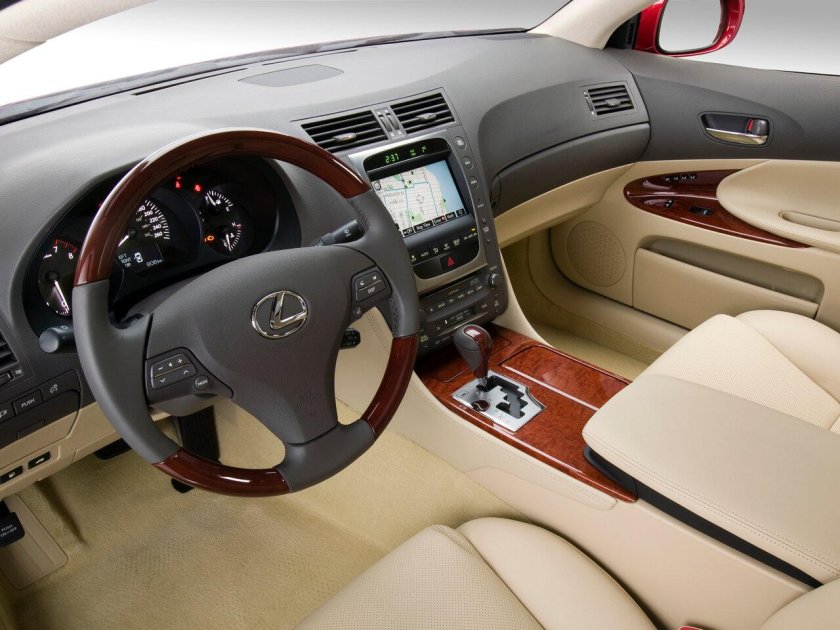 Lexus gs300 2008 салон