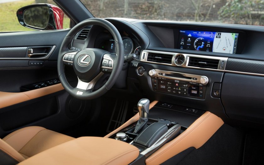 Лексус GS 350 салон