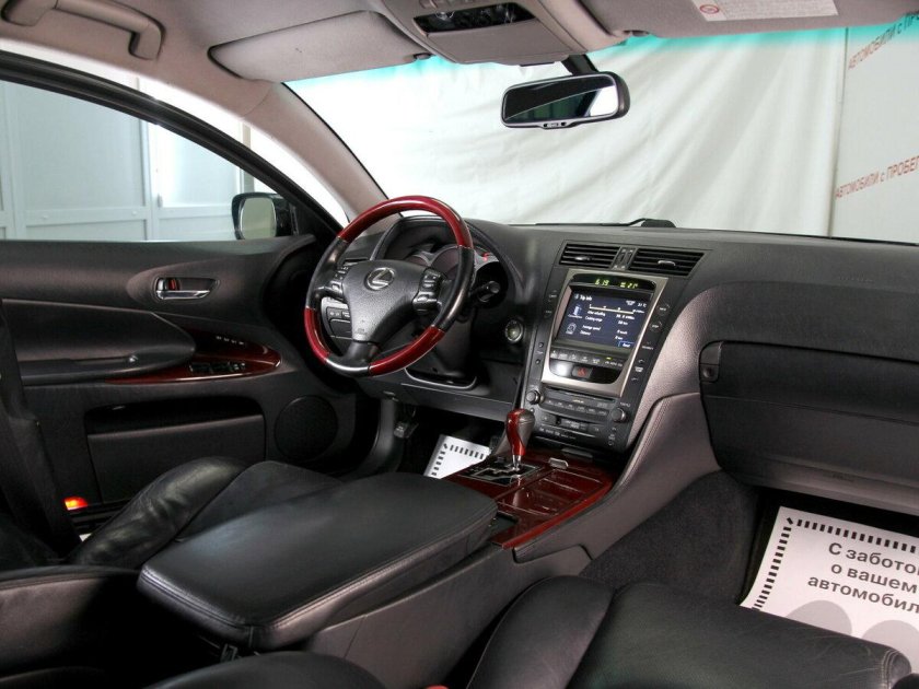 Lexus gs300 2007 салон
