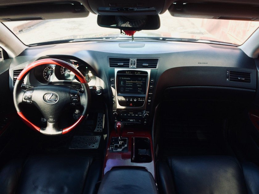 Lexus gs300 2007 салон