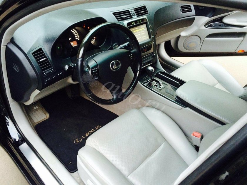 Lexus gs300 2007 салон