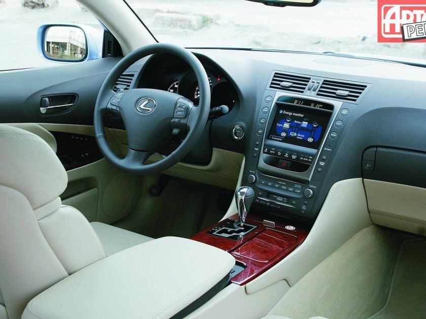Lexus gs300 2007 салон
