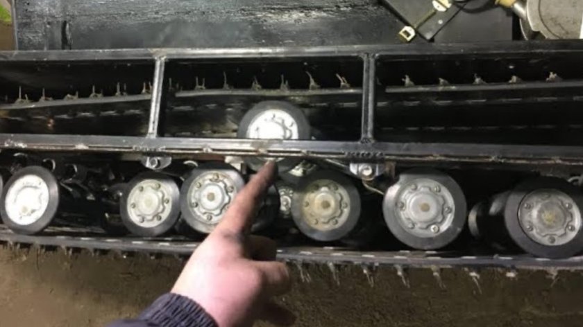 Подвеска снегохода Буран модернизация