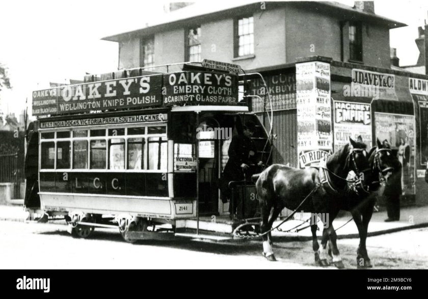 Омнибус 1820 года в Лондоне