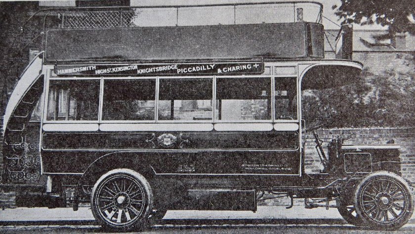 Омнибус автомобиль 1907