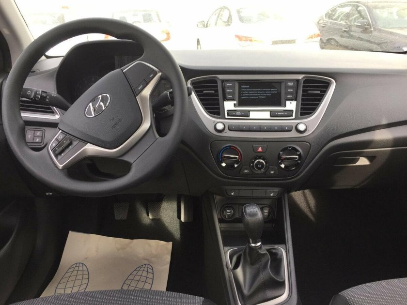 Hyundai Solaris комплектации Актив