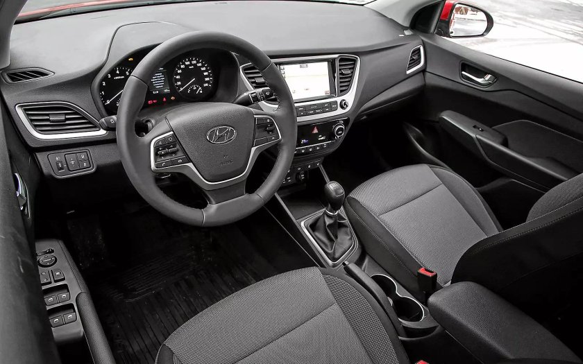 Хендай Солярис 2018 салон