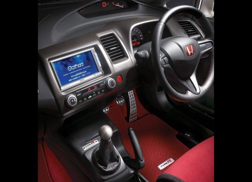 Honda Civic Type r 2008 салон