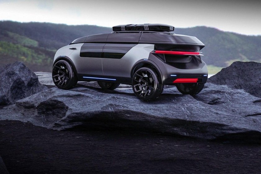 Футуристичный кроссовер