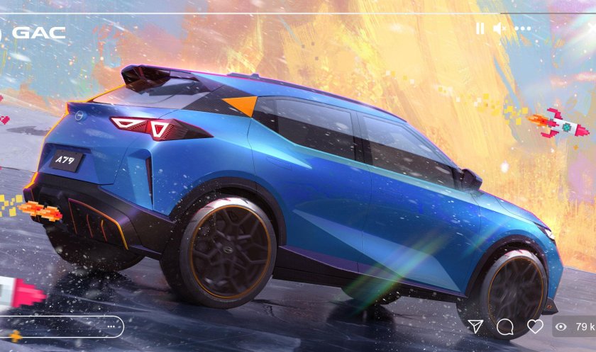 Кроссовер GAC gs3,