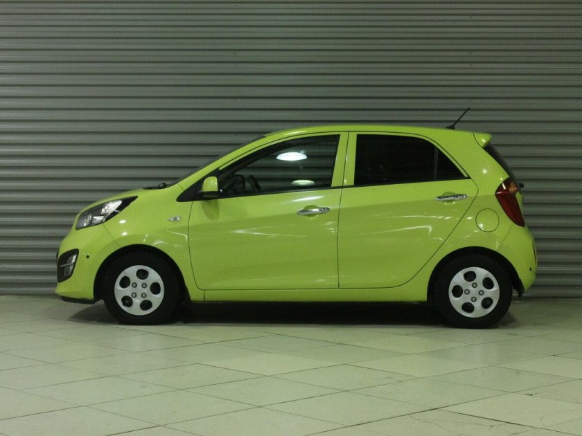 Киа Пиканто салатовая