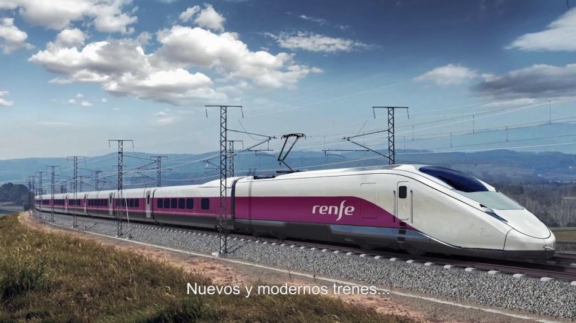 Поезд Ренфе Испания