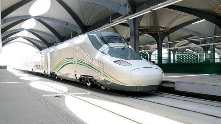 Скоростной поезд в Саудовской Аравии