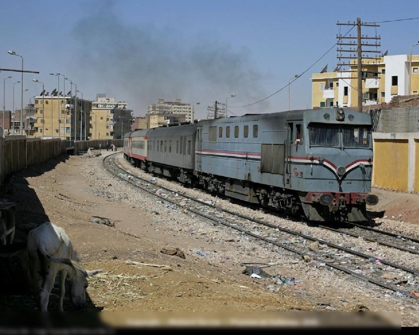 Поезда в Египте