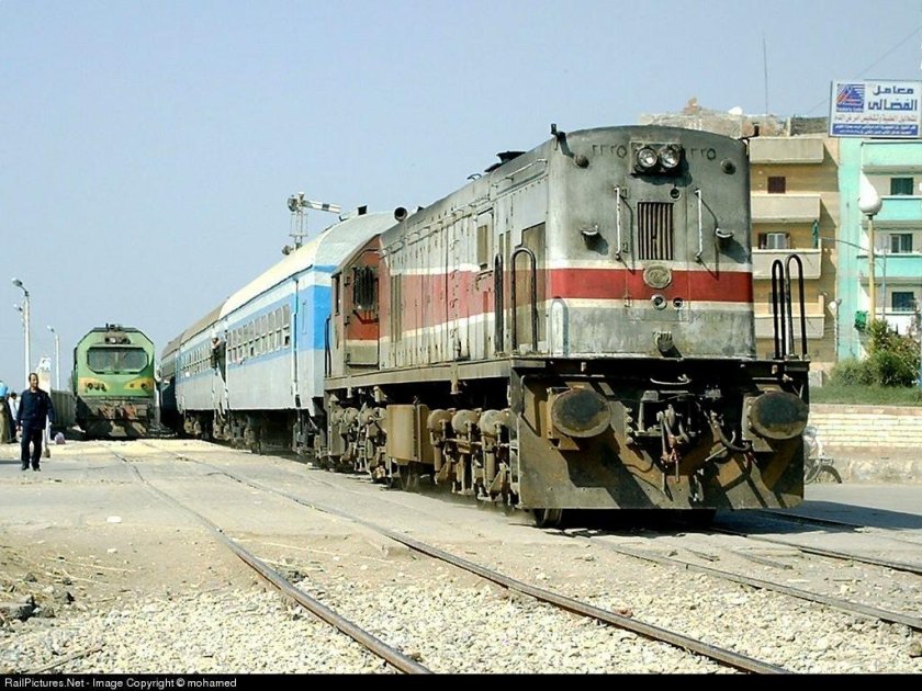 Поезда в Египте