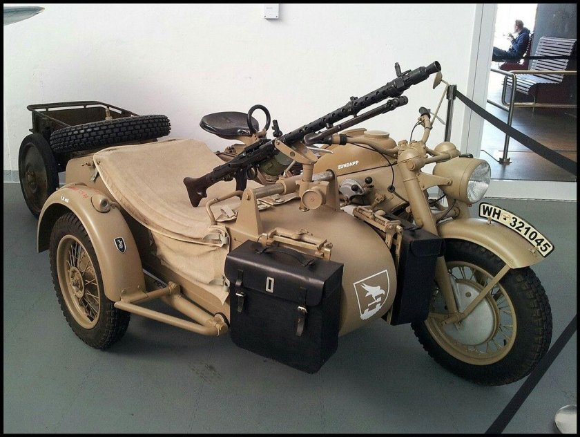 Мотоцикл цундап КС 750