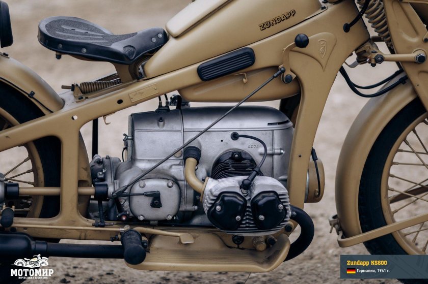 Мотоцикл цундап КС 750