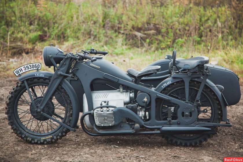 Немецкий мотоцикл Цундапп КС 750