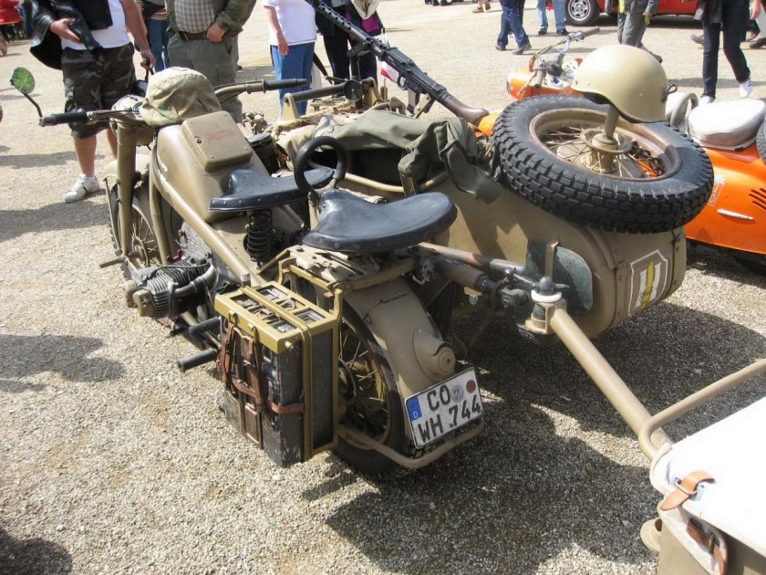 Zundapp мотоцикл вермахта