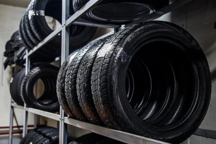 Хранение шин