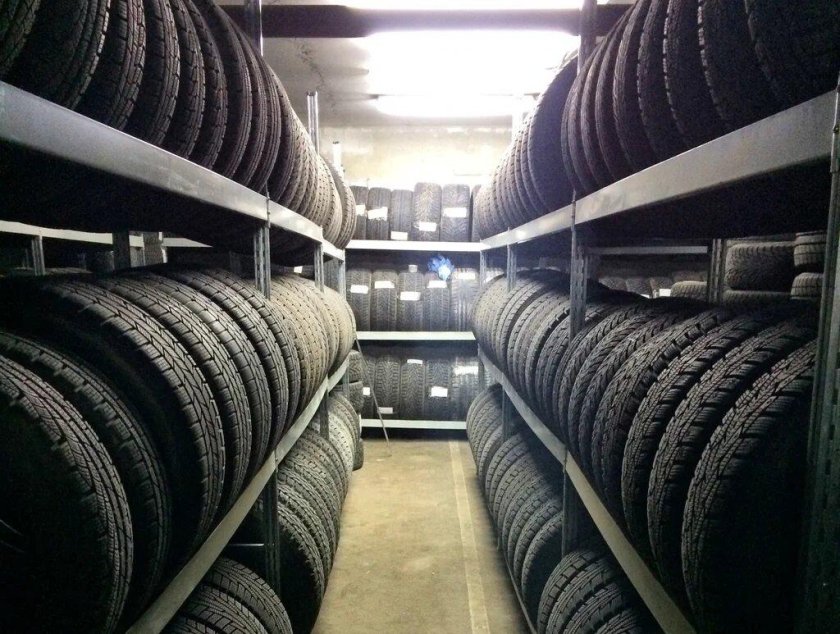 Хранение резины