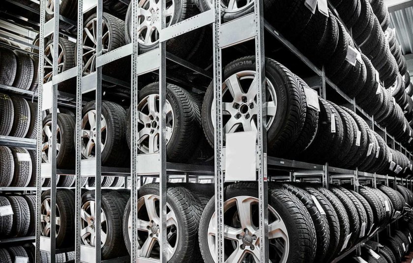 Склад шин